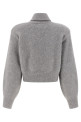 Кардиган с шарфом Серый ROTATE BIRGER CHRISTENSEN 114736039039 Кардиган с шарфом Серый ROTATE BIRGER CHRISTENSEN 114736039039