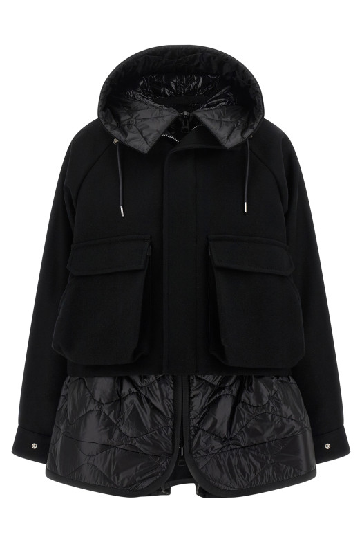 'Melton' blouson Black