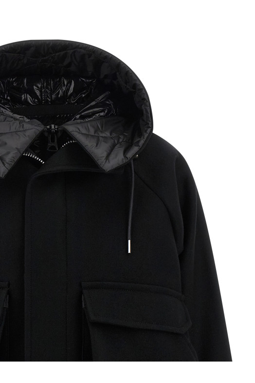 'Melton' blouson Black