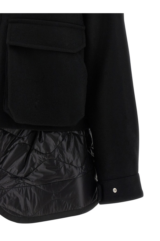 'Melton' blouson Black