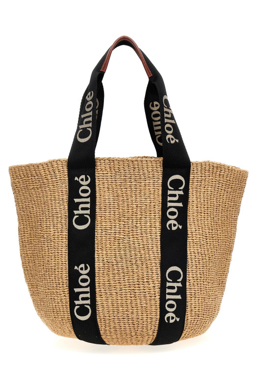 'Woody' large shopping bag Black 'Woody' large shopping bag Black
