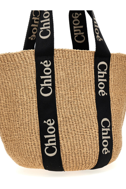 'Woody' large shopping bag Black 'Woody' large shopping bag Black