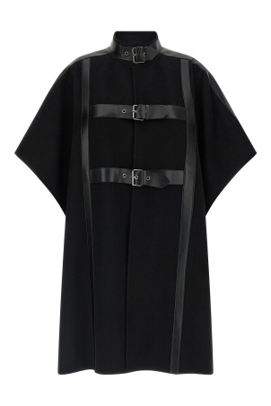 Wool cape Black Wool cape Black