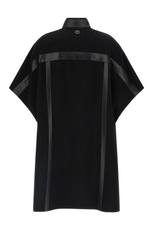 Wool cape Black Wool cape Black