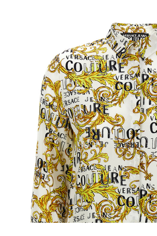 Футболка з логотипом, різнокольорова VERSACE JEANS COUTURE 74HAL201NS219G03 Футболка з логотипом, різнокольорова VERSACE JEANS COUTURE 74HAL201NS219G03