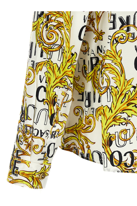 Футболка з логотипом, різнокольорова VERSACE JEANS COUTURE 74HAL201NS219G03 Футболка з логотипом, різнокольорова VERSACE JEANS COUTURE 74HAL201NS219G03