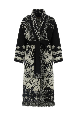 'Palm Grove Tales' coat Black-grey 'Palm Grove Tales' coat Black-grey