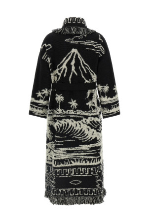 'Palm Grove Tales' coat Black-grey 'Palm Grove Tales' coat Black-grey