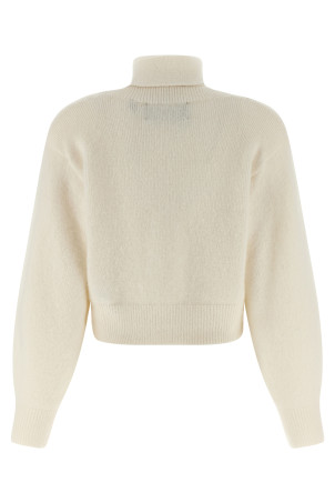 Кардиган с шарфом Белый ROTATE BIRGER CHRISTENSEN 114736857857 Кардиган с шарфом Белый ROTATE BIRGER CHRISTENSEN 114736857857