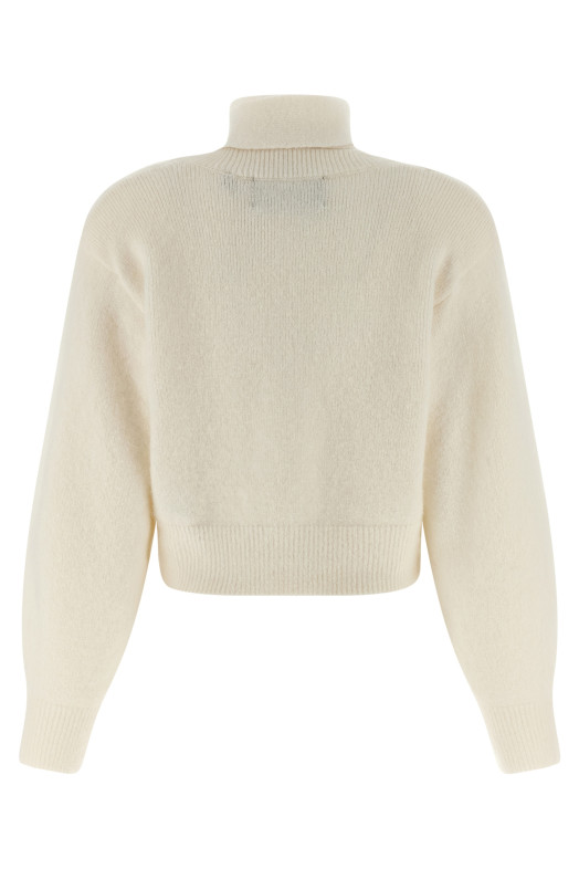 Кардиган с шарфом Белый ROTATE BIRGER CHRISTENSEN 114736857857 Кардиган с шарфом Белый ROTATE BIRGER CHRISTENSEN 114736857857