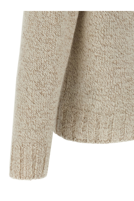 Cashmere turtleneck sweater Beige Cashmere turtleneck sweater Beige