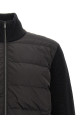 Two-material puffer jacket Black Two-material puffer jacket Black