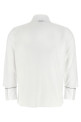 Cuff detail shirt White