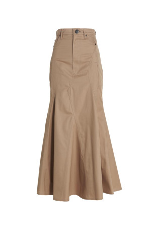 Максі-спідниця Бежева BURBERRY (8072129PALENUDE)