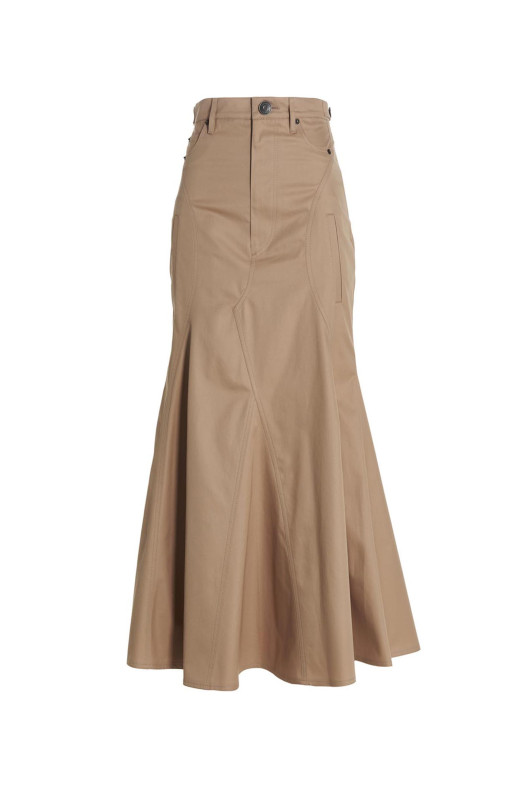 Maxi skirt Beige