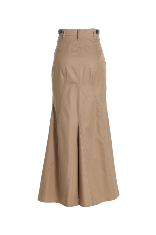 Maxi skirt Beige