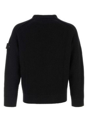 Black wool sweater Black STONE ISLAND (5100082FG) Black wool sweater Black STONE ISLAND (5100082FG)