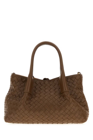 Коричнева шкіряна невелика сумка для покупок Pinacoteca BOTTEGA VENETA (819004V5AG1) Коричнева шкіряна невелика сумка для покупок Pinacoteca BOTTEGA VENETA (819004V5AG1)