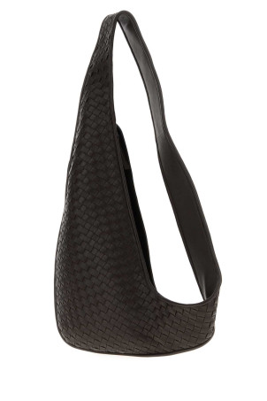 Темно-коричневая сумка через плечо Sling Veneto BOTTEGA VENETA (836905V5RI1) Темно-коричневая сумка через плечо Sling Veneto BOTTEGA VENETA (836905V5RI1)