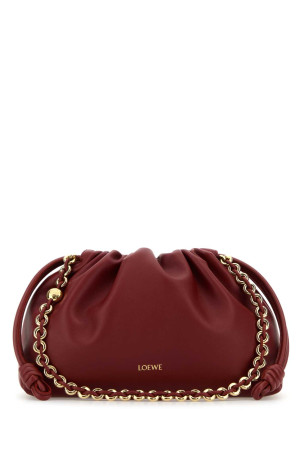 Червона шкіра наппа, середня клатч Flamenco LOEWE (A411FCRX02) Червона шкіра наппа, середня клатч Flamenco LOEWE (A411FCRX02)