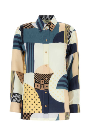 Printed silk shirt FENDI (FS8274AUQM)