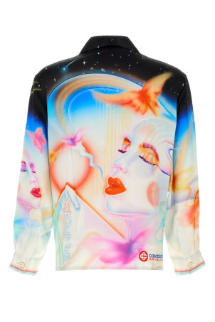 Printed satin shirt CASABLANCA (UMPF25SH00602) Printed satin shirt CASABLANCA (UMPF25SH00602)
