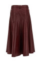 Юбка «Mid Serenity Leather» бордо HEW08091PL002TPC0105