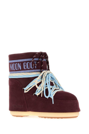 Черевики Icon Low із замші кольору сливи MOON BOOT (1409670) Черевики Icon Low із замші кольору сливи MOON BOOT (1409670)