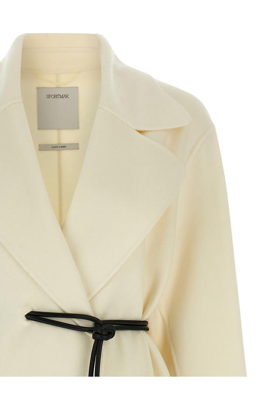 'Abate' coat White 'Abate' coat White