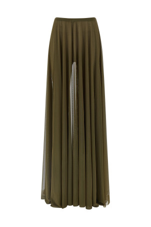 Pleated skirt Green Pleated skirt Green