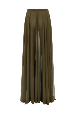 Pleated skirt Green Pleated skirt Green