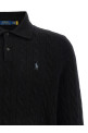 Поло з вишитим логотипом Чорне POLO RALPH LAUREN 710974165001 Поло з вишитим логотипом Чорне POLO RALPH LAUREN 710974165001