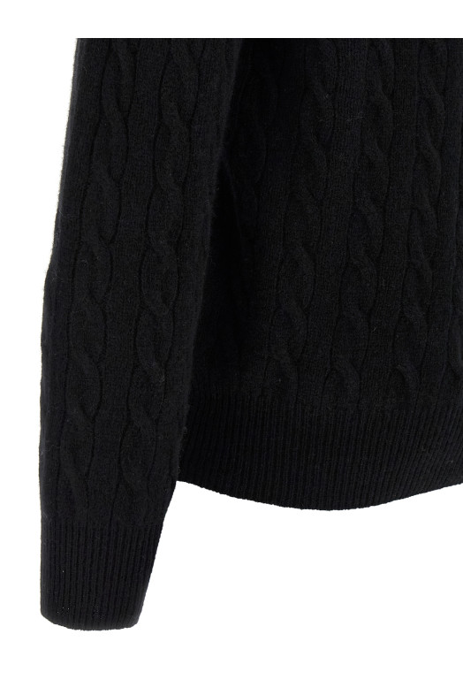 Поло з вишитим логотипом Чорне POLO RALPH LAUREN 710974165001 Поло з вишитим логотипом Чорне POLO RALPH LAUREN 710974165001