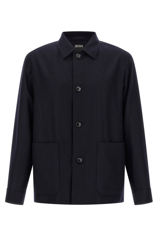 'Alpe' overshirt Blue 'Alpe' overshirt Blue