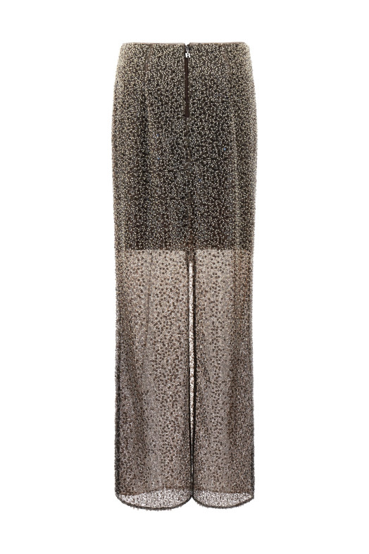 'Beaded Maxi' skirt Brown 'Beaded Maxi' skirt Brown
