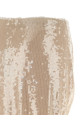 'Sequins Knot' skirt Beige