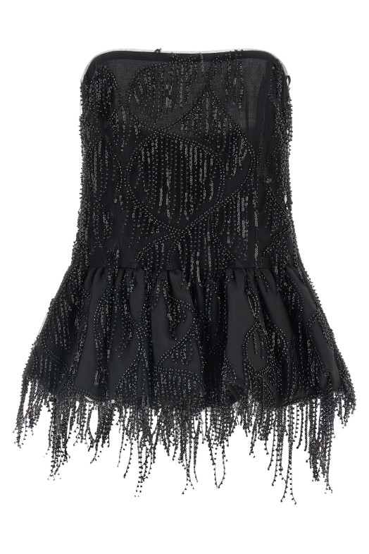 Топ «Sequins Bubble» Черный 114621100100 Топ «Sequins Bubble» Черный 114621100100