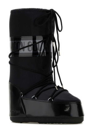 Черные атласные сапоги Icon MOON BOOT (1401680) Черные атласные сапоги Icon MOON BOOT (1401680)