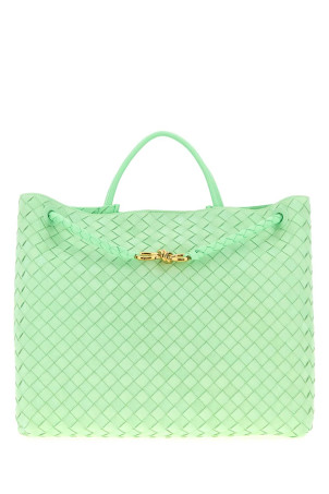 Большая сумочка Andiamo из замши мятно-зеленого цвета BOTTEGA VENETA (766019V1QE6) Большая сумочка Andiamo из замши мятно-зеленого цвета BOTTEGA VENETA (766019V1QE6)