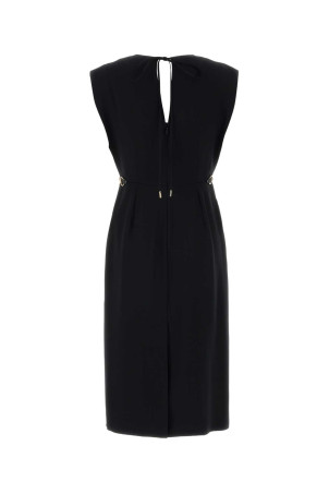 Черное креповое платье Black GUCCI (837156Z8B2Z)