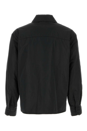 Black polyester shirt AMI (HJK829PL0039) Black polyester shirt AMI (HJK829PL0039)