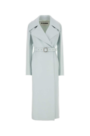 Пастельно-голубое кашемировое пальто Grey JIL SANDER (J02AA0188J35002) Пастельно-голубое кашемировое пальто Grey JIL SANDER (J02AA0188J35002)