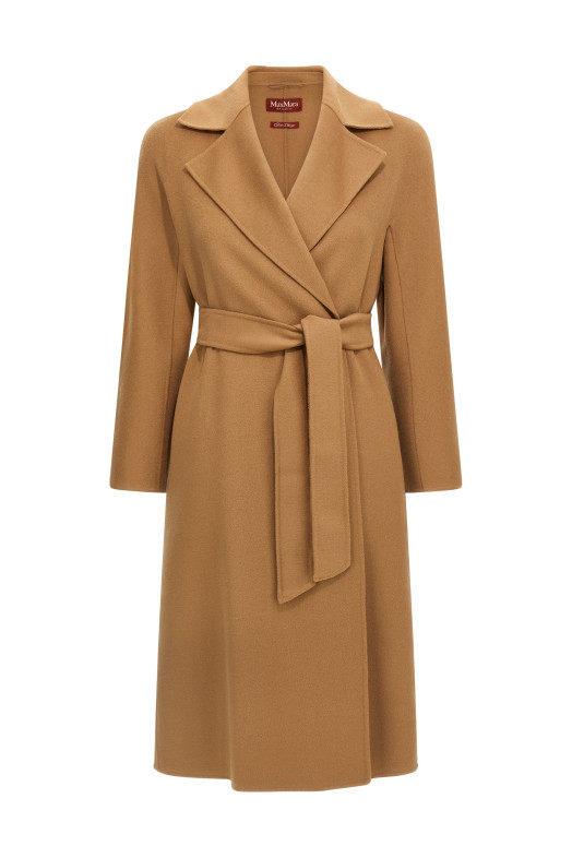 Пальто «Клес» коричневого цвета 2526016111600024 Пальто «Клес» коричневого цвета 2526016111600024