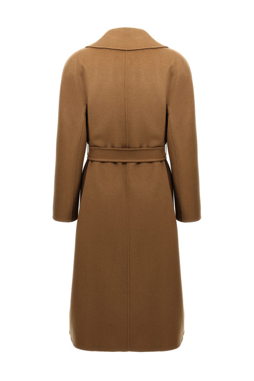 Пальто «Клес» коричневого цвета 2526016111600058 Пальто «Клес» коричневого цвета 2526016111600058