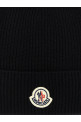 Шерстяная и кашемировая шапка Черная MONCLER K20913B00074M1900999 Шерстяная и кашемировая шапка Черная MONCLER K20913B00074M1900999