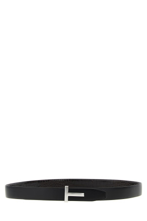 Двусторонний ремень из крокодиловой кожи, коричневый TOM FORD TB224LCL439S1B087 Двусторонний ремень из крокодиловой кожи, коричневый TOM FORD TB224LCL439S1B087