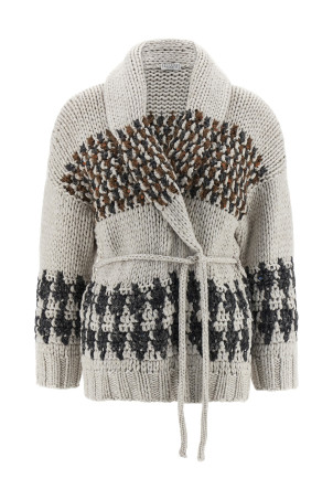 'OPERA Prince of Wales' cardigan Multicolor