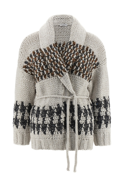 'OPERA Prince of Wales' cardigan Multicolor 'OPERA Prince of Wales' cardigan Multicolor