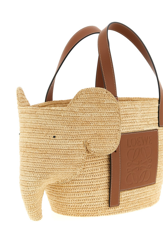 Medium 'Elephant' shopping bag Beige Medium 'Elephant' shopping bag Beige