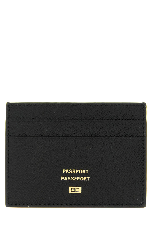 'Passport' card holder Black 'Passport' card holder Black